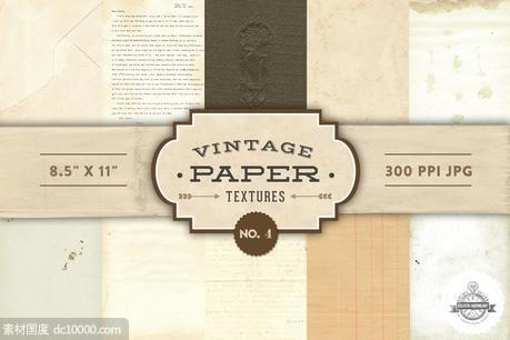 经典纸纹理 Vintage Paper Textures ndash No 4 - 源文件