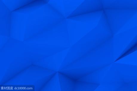 不同抽象现实蓝色多边形几何元素JPG图像Backgrounds - 源文件