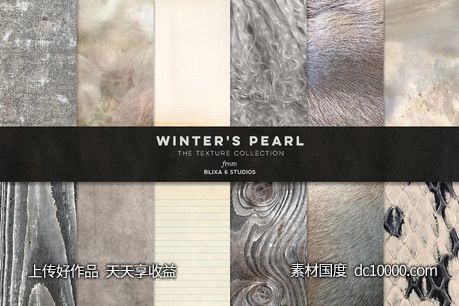 冬季材质自然纹理 Winterrsquo s Pearl Natural Textures - 源文件