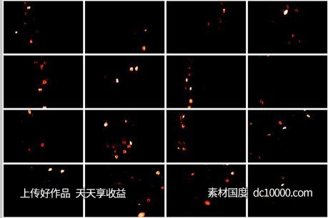 酷炫爱心元素背景纹理 5K Floating Hearts Overlays-源文件-素材国度dc10000.com
