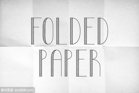 褶皱纸张背景纹理 Folded Paper Texture Pack 1 - 源文件