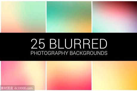 渐变背景纹理 Blurred Backgrounds Pack 01 - 源文件