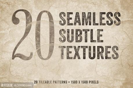 无缝纹理肌理材质素材 Seamless Subtle Textures Volume 1 - 源文件