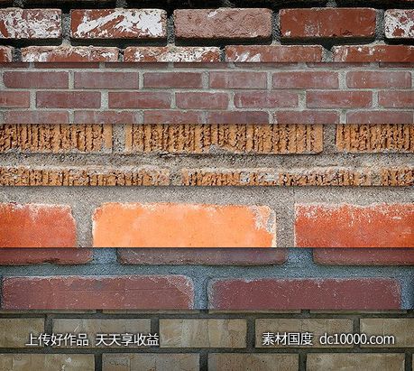 砖块材质肌理背景纹理 Seamless Brick&amp;amp;amp Tile Texture Pack 1-源文件-素材国度dc10000.com