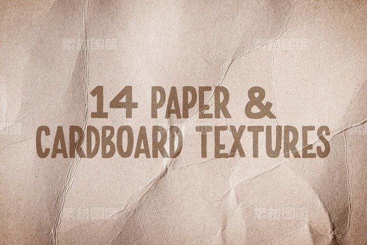 纸板纹理包第二卷 Paper  Cardboard Texture Pack Vol 2