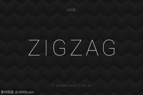 无缝抽象背景纹理 ZigZag  Seamless Abstract Bgs  V03 - 源文件