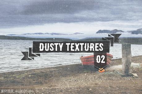 灰尘覆盖纹理卷02 Dusty Overlay Textures Vol 02 - 源文件
