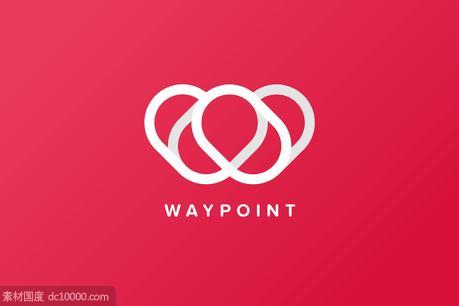 创意logo设计模板 Way Point Logo Template - 源文件