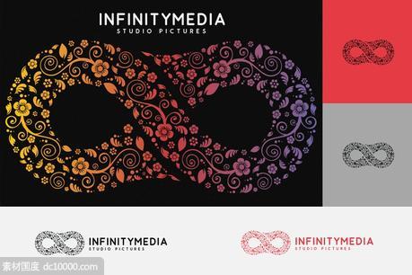 媒体logo设计素材 Infinity Media Logo - 源文件
