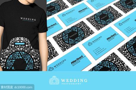 婚礼logo设计元素 Wedding Photography logo - 源文件