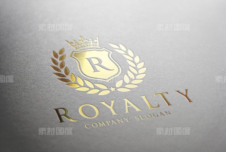 黄冠logo设计素材 Royalty Logo