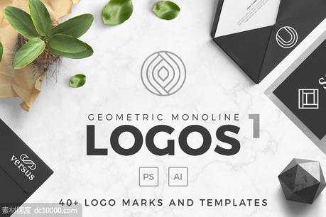logo设计素材模板 Logos and Marks ndash volume 01 - 源文件