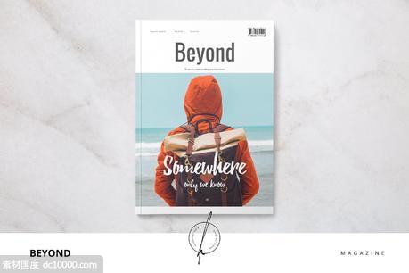 旅游杂志模版 Beyond Magazine - 源文件
