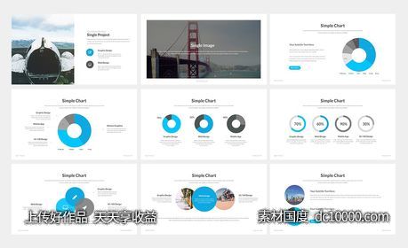 时尚简约主题keynote幻灯片演示模版（key）-源文件-素材国度dc10000.com