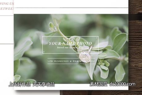 图片展示模板 Photographer Templates-源文件-素材国度dc10000.com