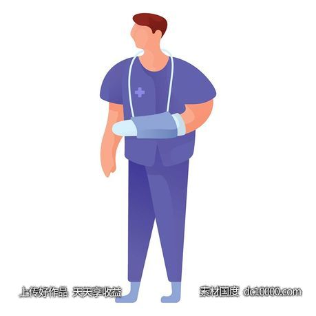 UI插图人物生活商务办公插画AI矢量设计素材-源文件-素材国度dc10000.com