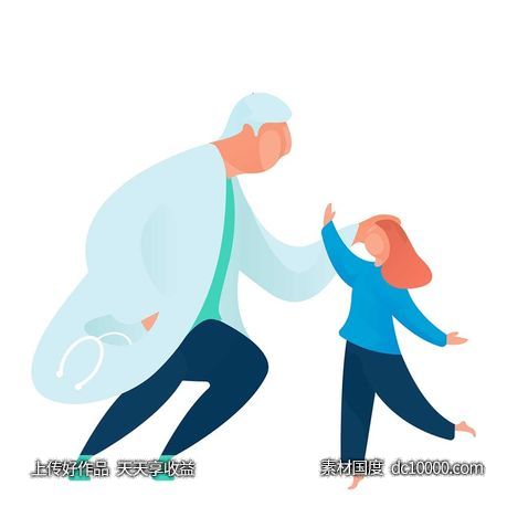 UI插图人物生活商务办公插画AI矢量设计素材-源文件-素材国度dc10000.com