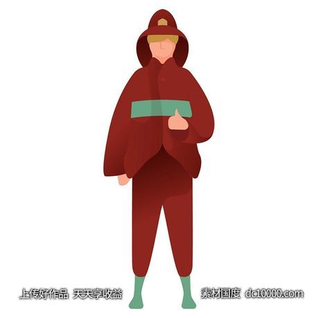 UI插图人物生活商务办公插画AI矢量设计素材-源文件-素材国度dc10000.com