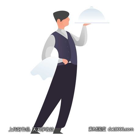 UI人物办公商务生活插图插画AI矢量设计素材-源文件-素材国度dc10000.com