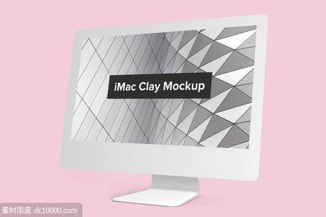 Mockups  苹果一体机电脑 iMac Pro 5K 智能对象样机下载 - 源文件