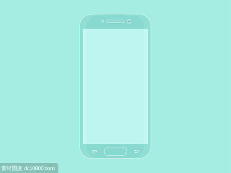 Galaxy S6 Flat  Mockup - 源文件