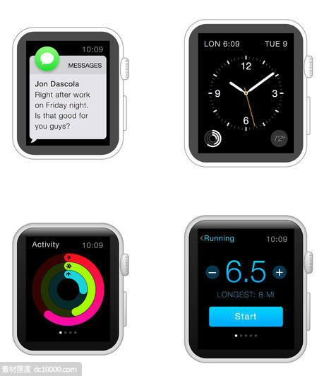 Apple Watch Frames - 源文件