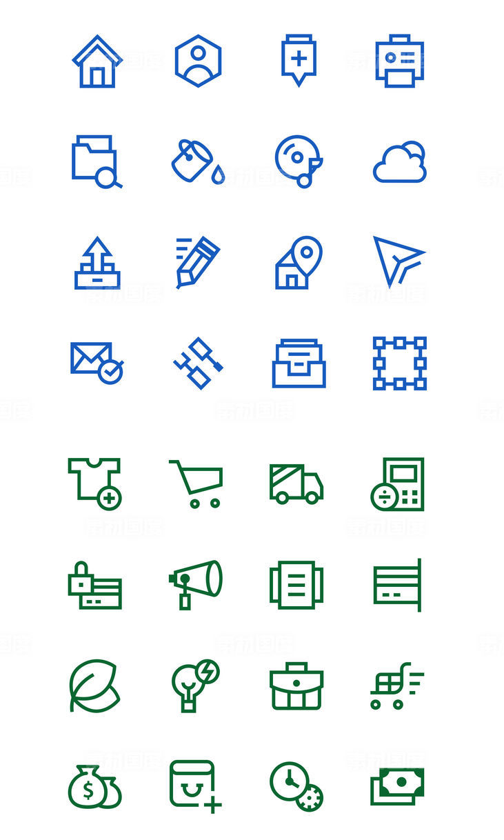 Web and E-commerce Icons