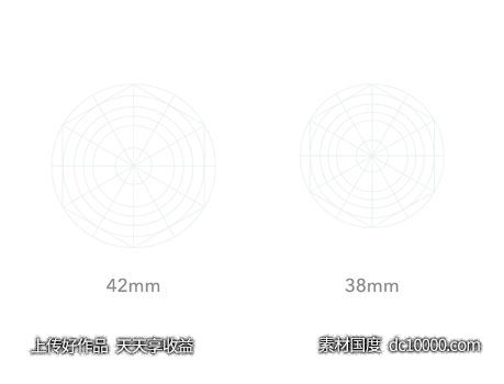 Apple Watch Icon Template - 源文件