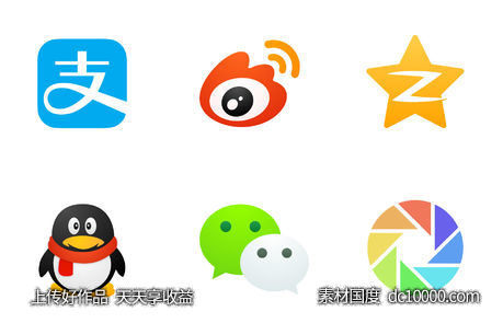 Third Party Payment Icons - 源文件