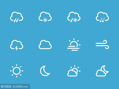 Mini Weather Icons - 源文件