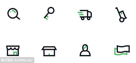 E-commerce Icons - 源文件