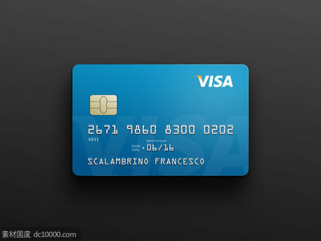 信用卡模版 - 源文件