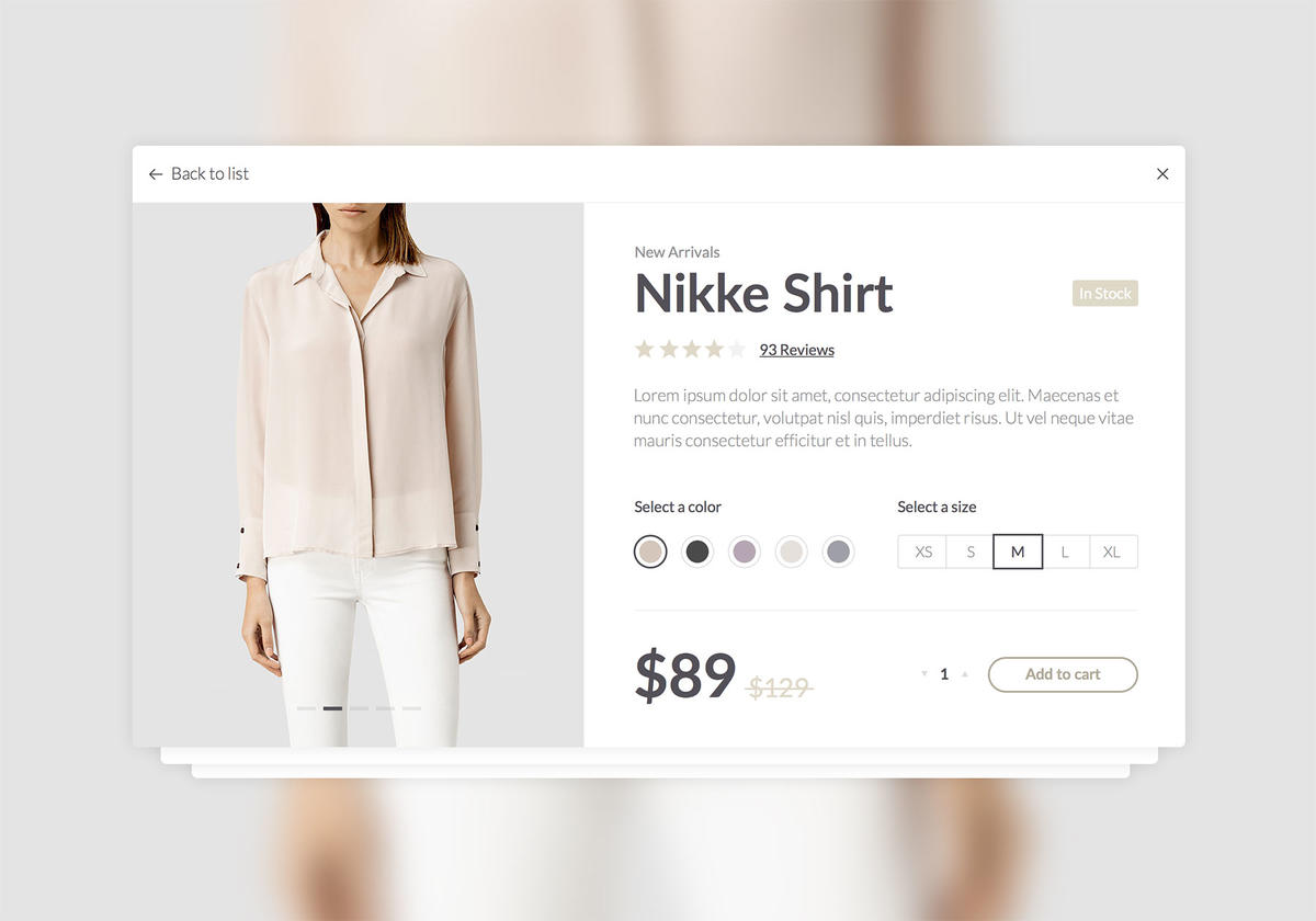 Product Card  UI