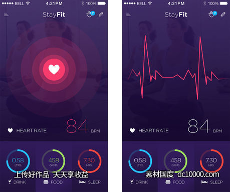 Stayfit Health App-源文件-素材国度dc10000.com