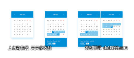 Date Picker-源文件-素材国度dc10000.com