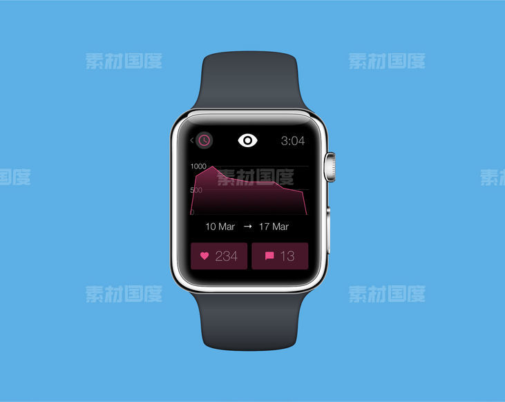 Dribbble Stats for Apple Watch