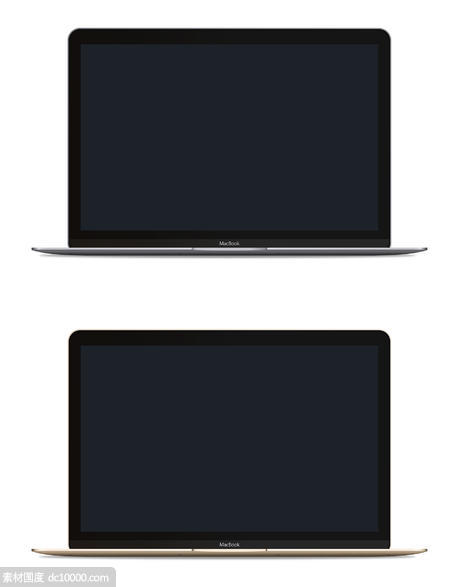 新 MacBook 模型 - 源文件