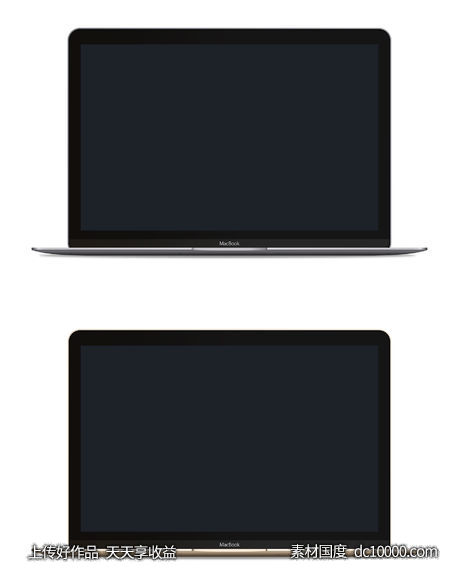 新 MacBook 模型-源文件-素材国度dc10000.com