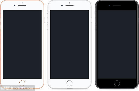 iPhone 8 Plus 全色系模型 - 源文件