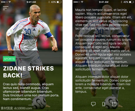 Sport News App - 源文件