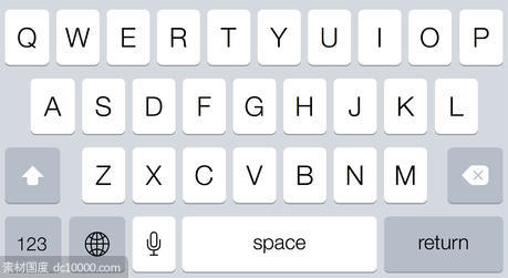 Keyboard iPhone 6 Plus - 源文件