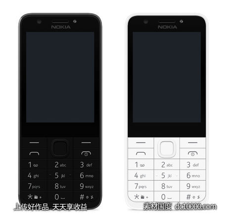 Nokia  230  模型-源文件-素材国度dc10000.com
