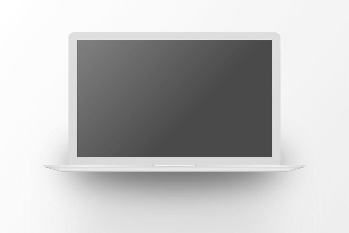 MacBook 浅灰模型