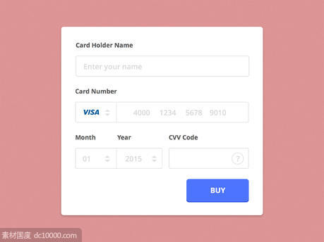 Checkout Card Detail - 源文件