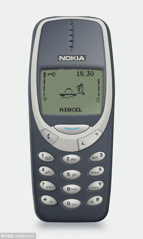 Nokia  3310模型 - 源文件