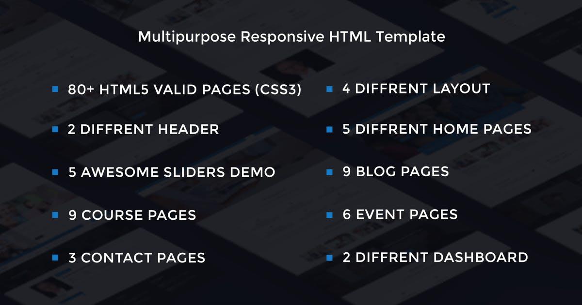 【HTML,CSS,JS】在线学习培训网站设计HTML模板