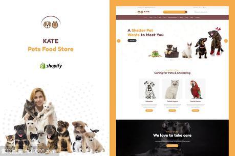 宠物商城电商网站Shopify主题模板 - 源文件