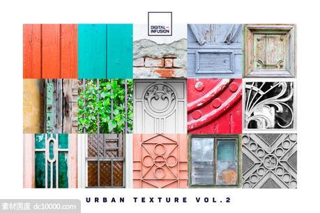 老建筑房门纹理套装Vol.2 Urban Textures Vol. 2【jpg】 - 源文件