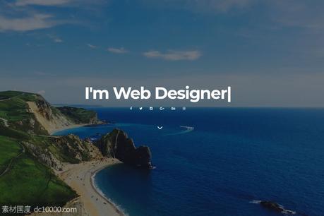 创意设计师摄影师作品集网站HTML模板【HTML,CSS,JS】 - 源文件