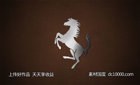 LOGO贴图样机PSD展示效果图-源文件-素材国度dc10000.com